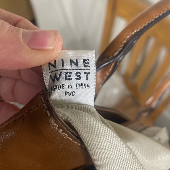 Nine West Brown Leather Purse Small - Picture 14 of 15